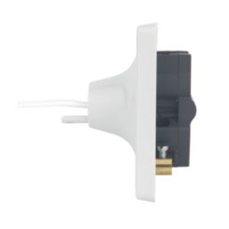 Hager Sollysta WMCS50N 50A 2-Way Ceiling Switch White with LED