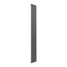 Reina Flat Single 1800mm x 218mm 1520BTU Anthracite Vertical Designer Radiator
