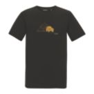 Regatta Cline IX Short Sleeve T-Shirt Black Desert Jeep X Large 47.2" Chest