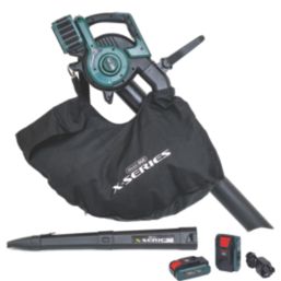 Webb Eco X-Series WEV20X2BVB4X 40V 2 x 4.0Ah Li-Ion  Brushless Cordless Leaf Blower/Vacuum Shredder