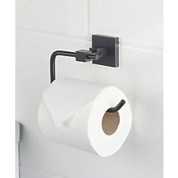 Bristan  Square Toilet Roll Holder Black