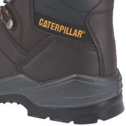 CAT Striver    Safety Boots Brown Size 9