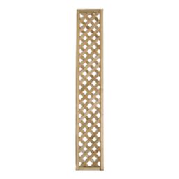 Forest Rosemore Lattice Softwood Rectangular Garden Trellis 1' x 6' 10 Pack
