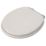 Croydex Maitland Soft-Close with Quick-Release Flex-Fix Toilet Seat Moulded Wood White
