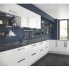 Wilsonart Matt Grey Stone Effect Compact Laminate Upstand 3000mm x 100mm x 12mm