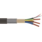 Time EV-Ultra Black  3-Core 6mm² & 2-Core Screened  Armoured EV Charging Cable 1m Coil