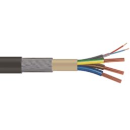 Time EV-Ultra Black 3-Core 6mm² & 2-Core Screened Armoured EV Charging Cable 1m Coil Price Comparisons | Compare The Build