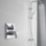 Ideal Standard Easybox SlIm Concealed Dual Outlet Thermostatic Chrome Built-In Shower Mixer With Diverter