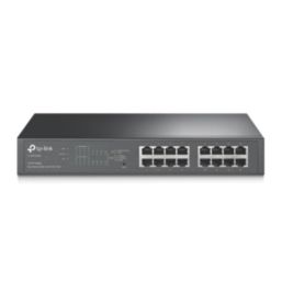 TP-Link TL-SG1016PE 16 Port Desktop / Rackmount Network Switch Black