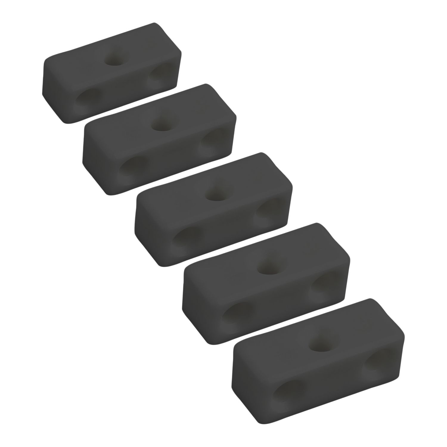 Essentials Assembly Joints Black 30.5mm x 11.5mm x 11.5mm 10 Pack (146TA)