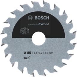 Bosch 2608837666 Wood Circular Saw Blade 85mm x 15mm 20T