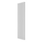 Azur Ilios Duplex 1800mm x 448mm 4635BTU White Vertical Designer Radiator
