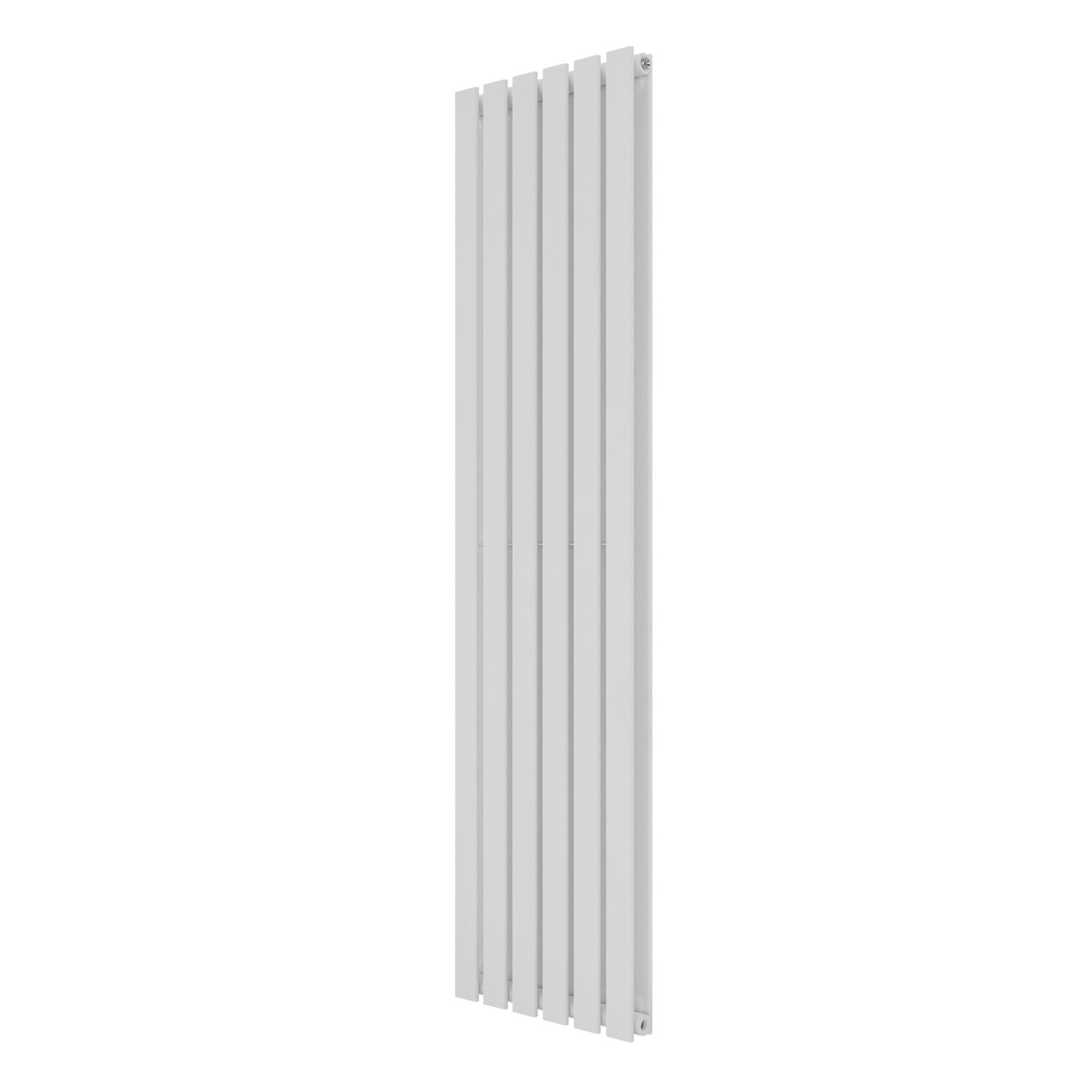 Azur Ilios Duplex 1800mm x 448mm 4635BTU White Vertical Designer Radiator (146YR)