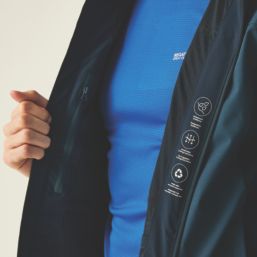 Regatta Birchdale II Waterproof & Breathable Jacket Navy Small Size 42" Chest