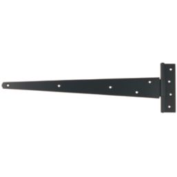 GateMate Black Straight Medium Tee Hinges  140mm x 18" x 450mm 2 Pack