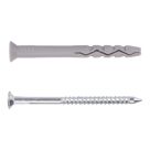 Easyfix  Nylon & Steel Countersunk Head Hammer Fixings 10mm x 100mm 10 Pack