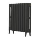 Arroll 660mm x 634mm 2661BTU Black Cast Iron 4 Column Radiator