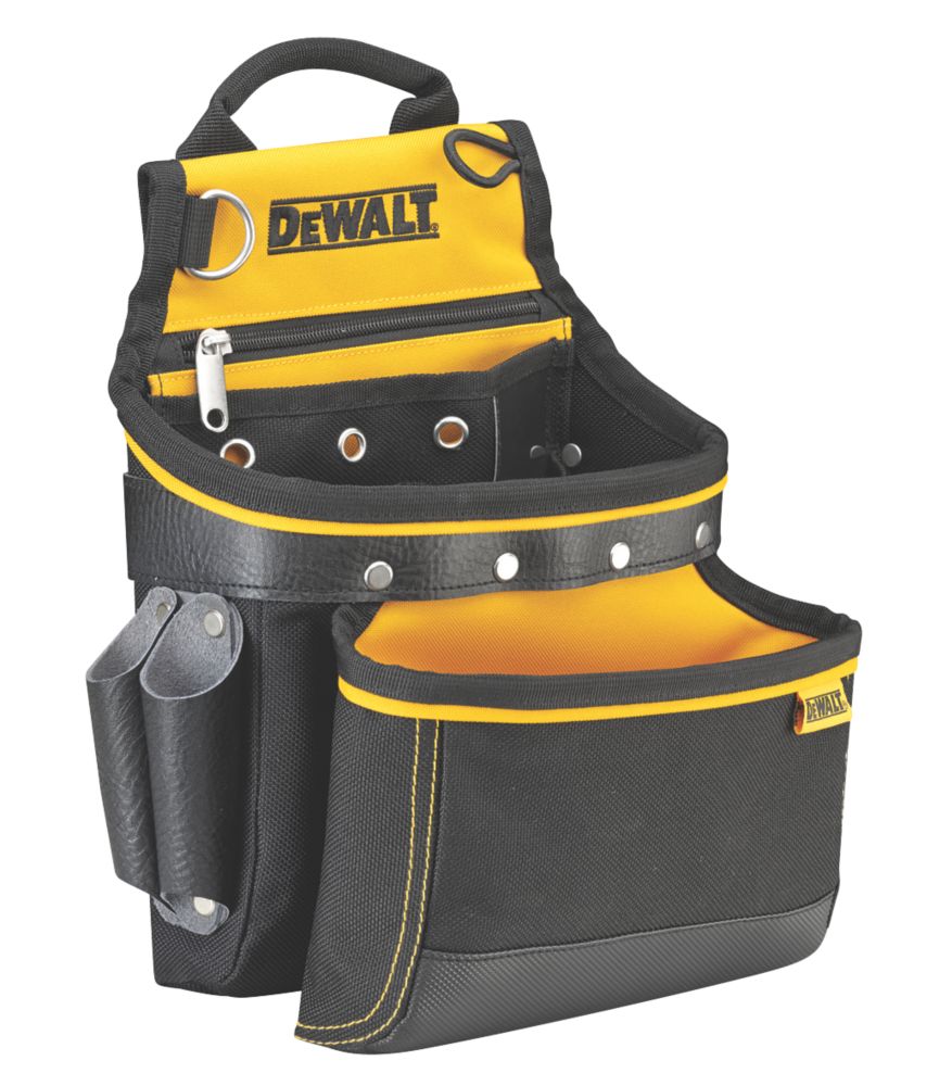 DeWalt Multipurpose Pouch Black Yellow Screwfix