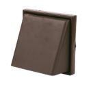 Manrose Cowl  Vent Brown 100mm x 100mm