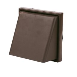 Manrose Cowl  Vent Brown 100mm x 100mm