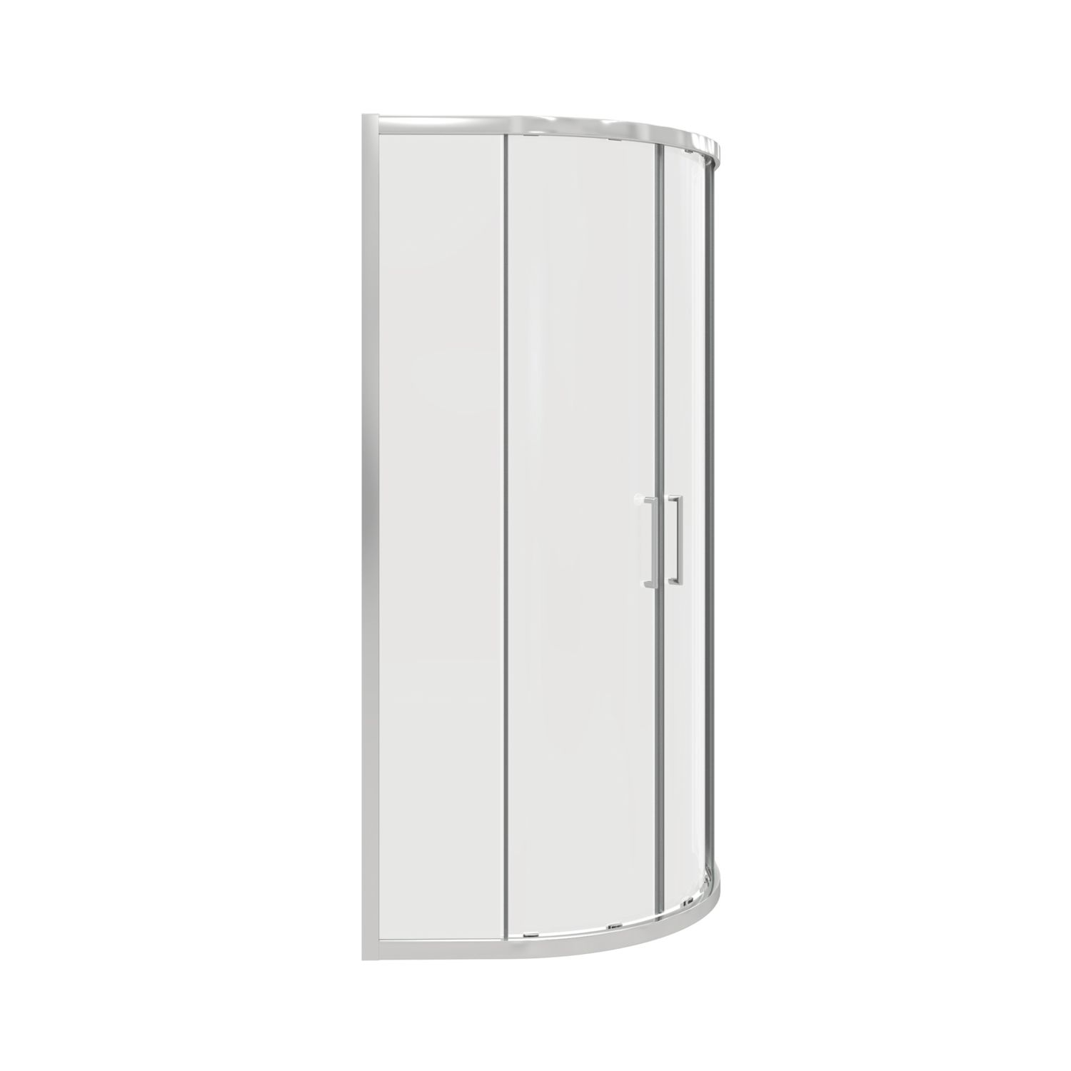 Fit Quick Framed Quadrant Shower Enclosure Chrome 900mm x 900mm x 1850mm (147AE)