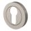Smith & Locke Lormel Euro Escutcheon (Pair) Satin Nickel 50mm