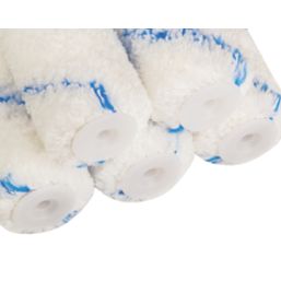 Fortress Trade  Medium Pile Roller Sleeves Emulsion 4" x 46mm 5 Pack