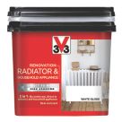 V33 750ml White Gloss Heat Resistant Radiator & Appliance Paint