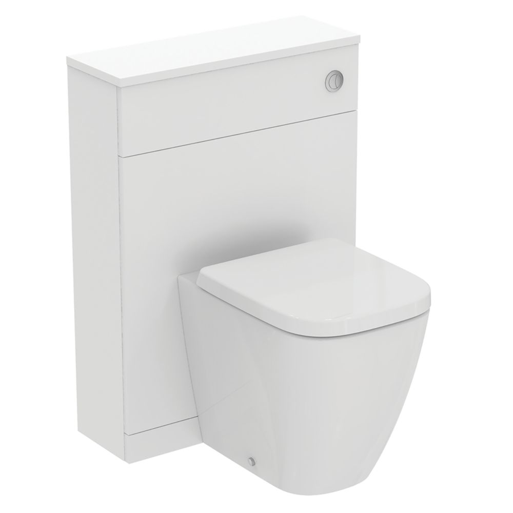 Ideal Standard i.life S Compact WC unit White Matt 600mm x 210mm x 835mm