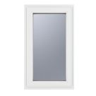 Crystal  Left-Hand Opening Obscure Triple-Glazed Casement White uPVC Window 610mm x 1190mm