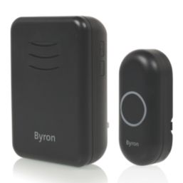 Byron DBY-22532BS Plug-In Wireless Door Chime Black