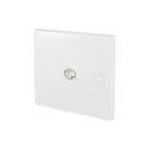 Schneider Electric Ultimate Slimline 1-Gang Coaxial TV Socket White