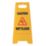 Essentials Caution Wet Floor A-Frame Safety Sign 600mm x 290mm