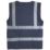 Pro RTX High Visibilty  Waistcoat Navy Small 36" Chest