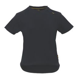 Site Caffery Short Sleeve Womens T-Shirt Black Size 12