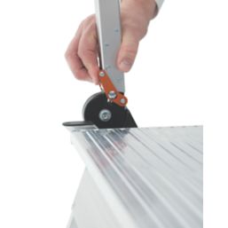 Little Giant Aluminium 4 Step 890mm Folding Step Stool With Platform