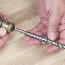 Pocket store drill bit