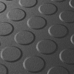 Ecotile E500/7 Interlocking Floor Tiles Black 7mm 4 Pack