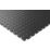 Ecotile E500/7 Interlocking Floor Tiles Black 7mm 4 Pack