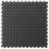 Ecotile E500/7 Interlocking Floor Tiles Black 7mm 4 Pack