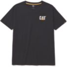 CAT Trademark Short Sleeve Tee Shirt Black 2X Large 47" Chest