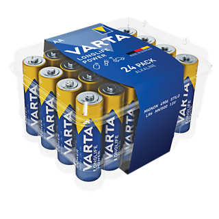 Save on Varta 24 Packs of Batteries