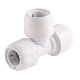 Hep2O  Plastic Push-Fit Equal Tee 22mm
