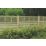 Forest Kyoto  Slatted Top Fence Panels Natural Timber 6' x 4' Pack of 6