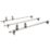 Van Guard VG245-3 Fiat Ducato 2006 on ULTI Van Roof Bars 1750mm
