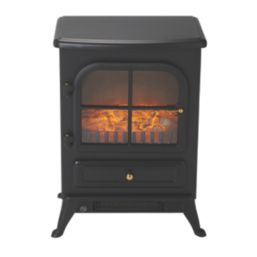 Black Electric Stove Fire 415mm x 548mm
