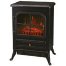 Black Electric Stove Fire 415mm x 548mm