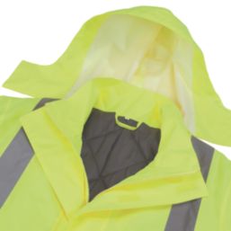 Scruffs  Hi-Vis Jacket Yellow / Navy Large 49" Chest