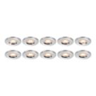 Refurb LAP Ubertas Fixed  LED Downlight Polished Chrome 4W 420lm 10 Pack