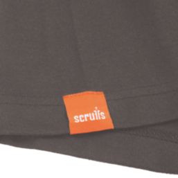 Scruffs Eco Worker Pocket Short Sleeve T-Shirt Charcoal 3X Large 53-56" Chest